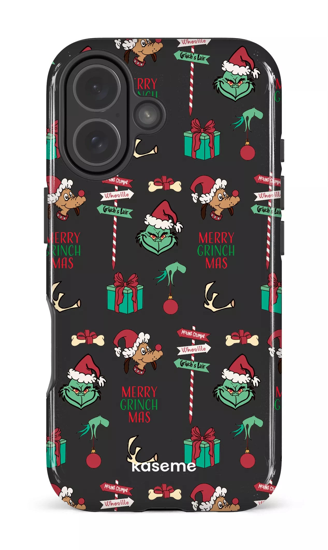 iPhone 17 MagSage - Impact Case Grinchmas black -