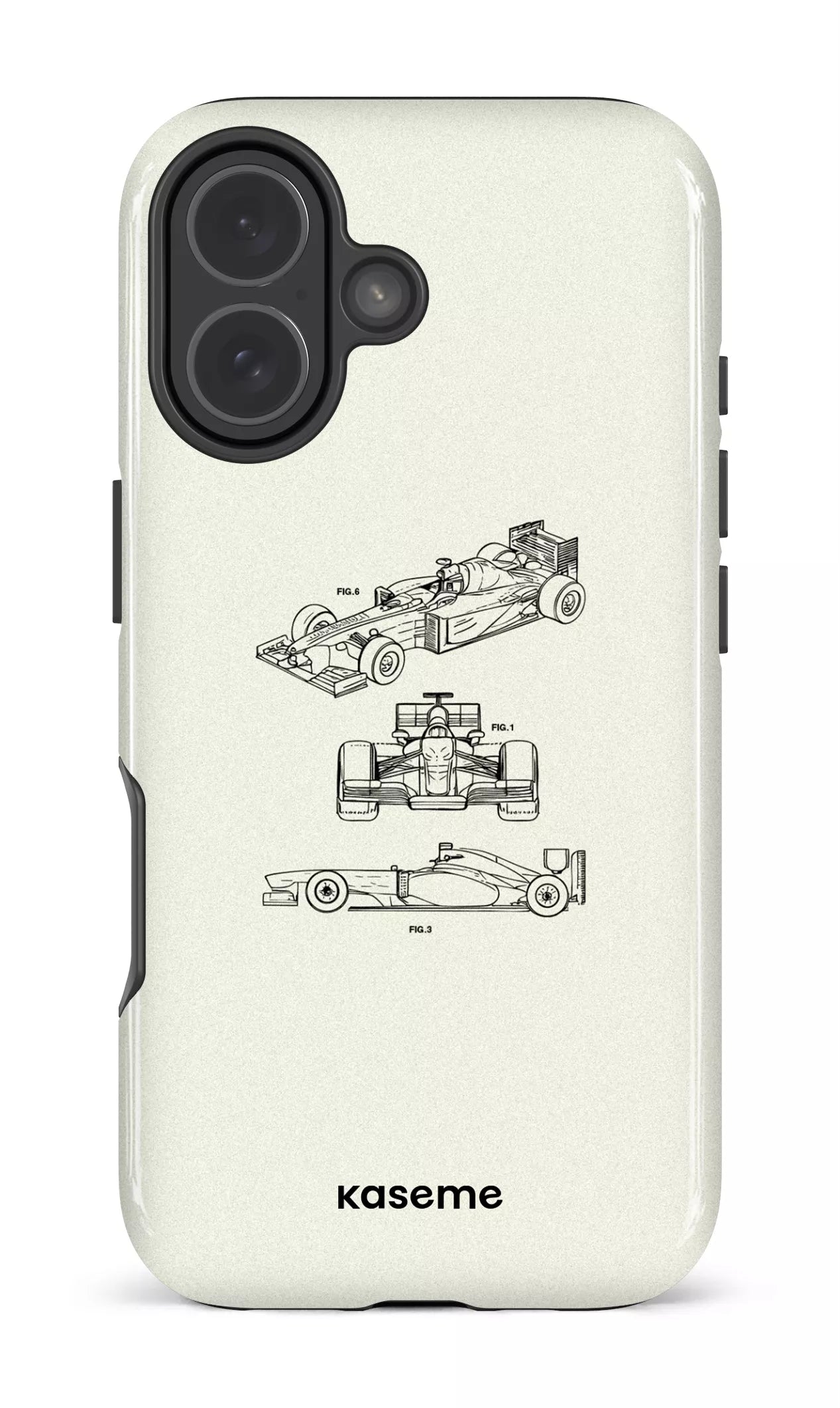 iPhone 17 MagSage - Impact Case Sport Car White -
