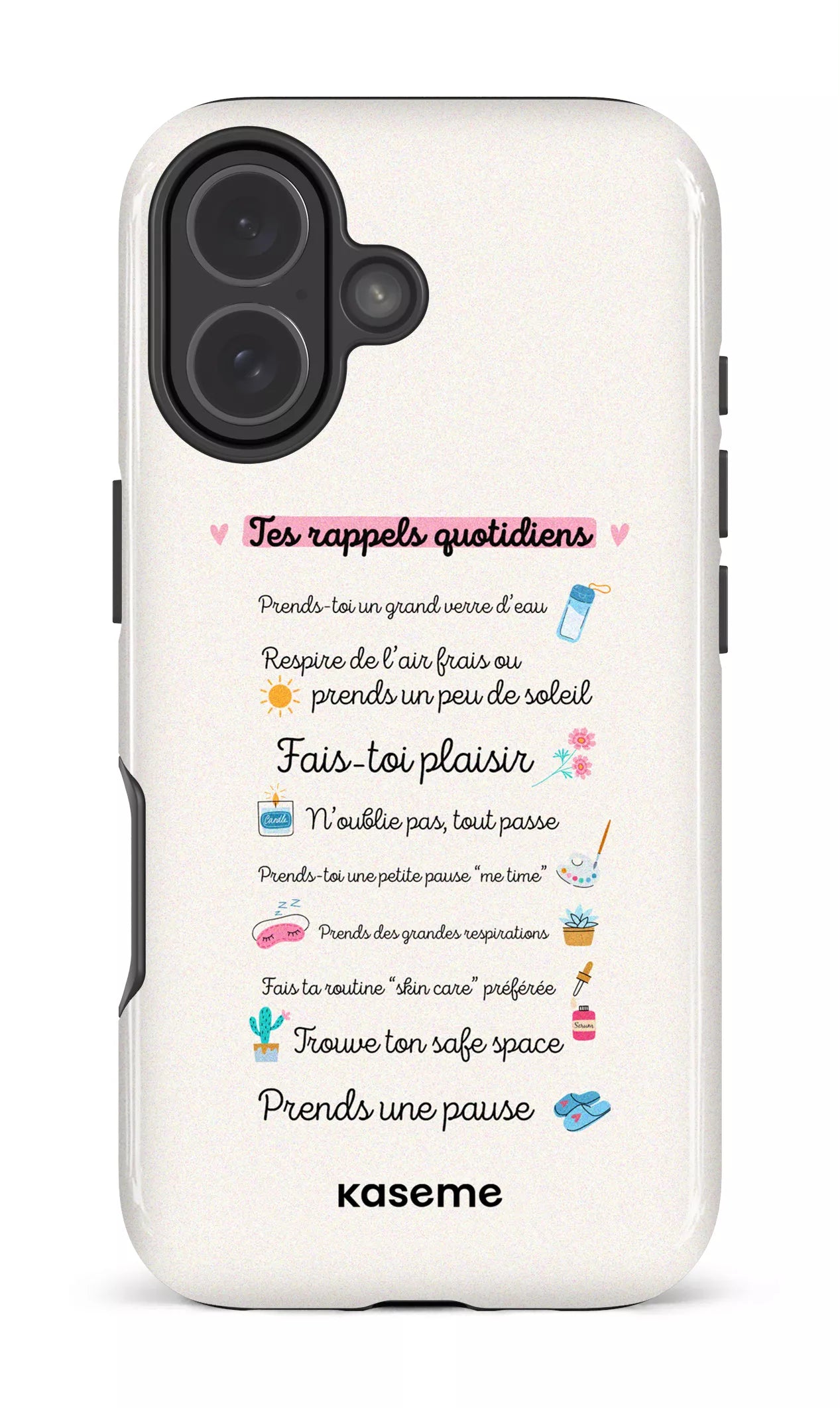 iPhone 17 MagSage - Impact Case Tes rappels quotidiens -