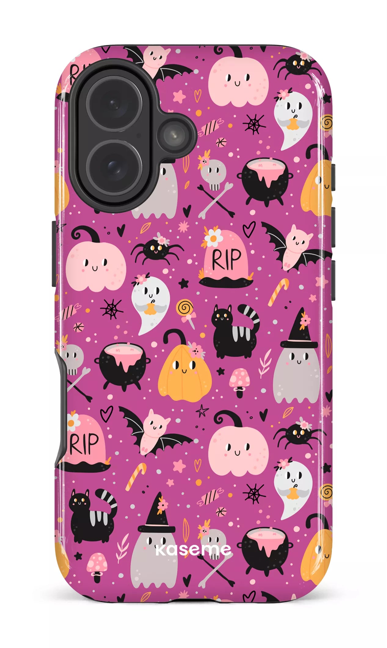 iPhone 17 MagSage - Impact Case Trick or Threat Pink -