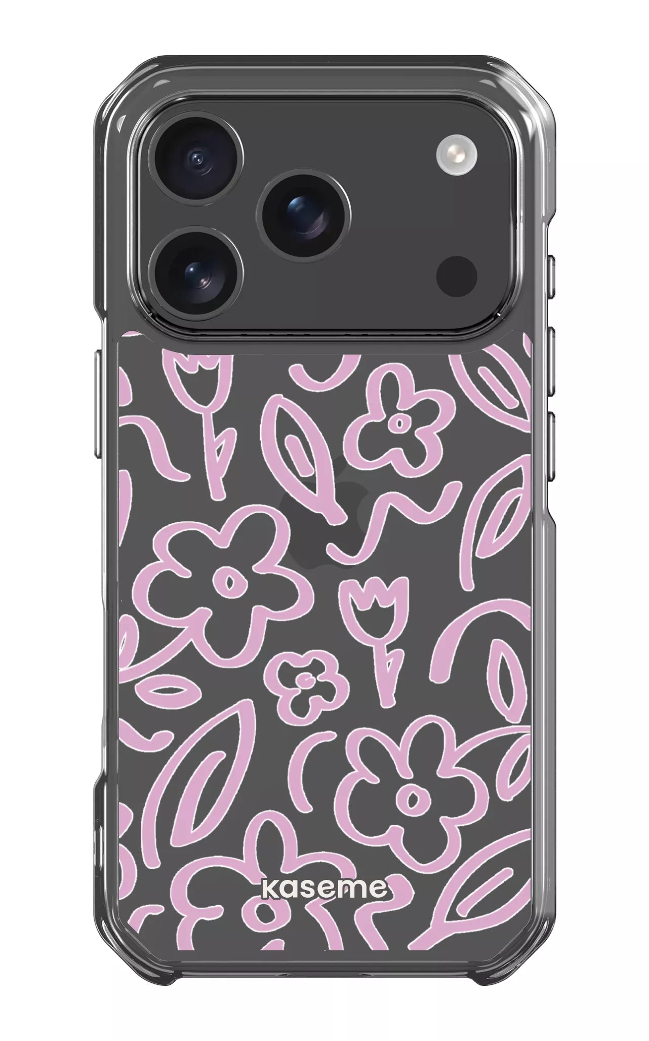 iPhone 17 Pro Clear Case Brooklyn pink Clear Case -