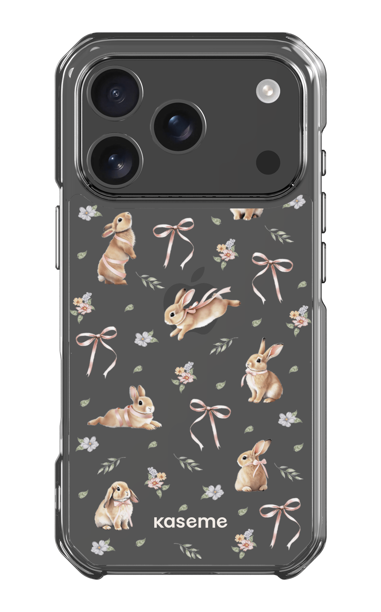 iPhone 17 Pro Clear Case Bunny Bloom Clear Case -