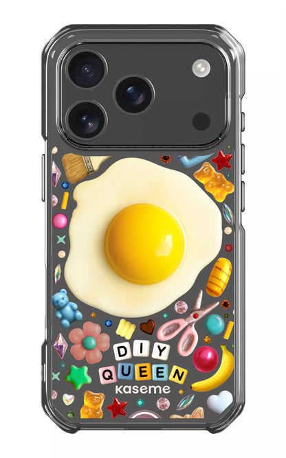 iPhone 17 Pro Clear Case DIY Queen Clear Case by Marianne Plaisance -