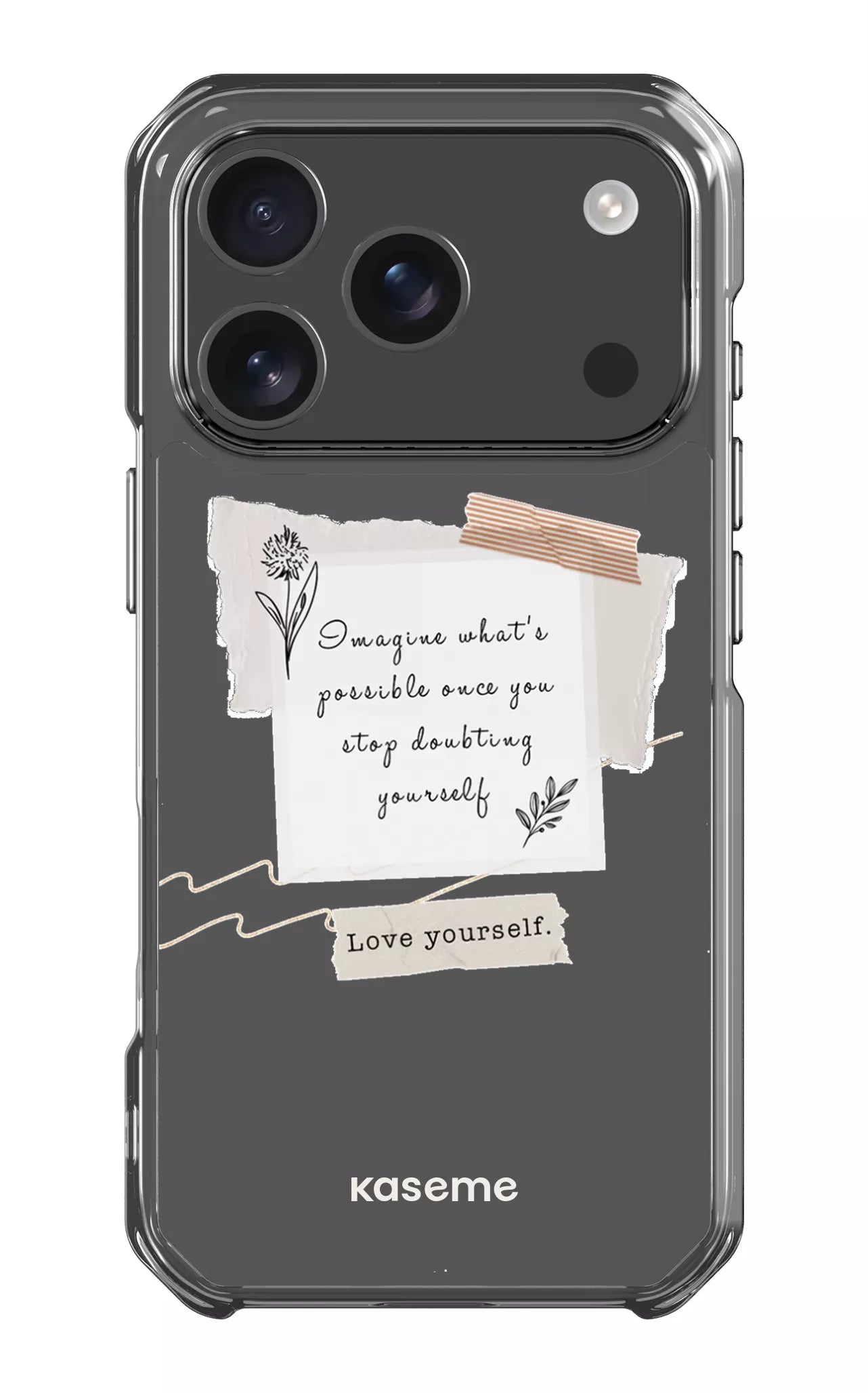 iPhone 17 Pro Clear Case Faith Clear Case -