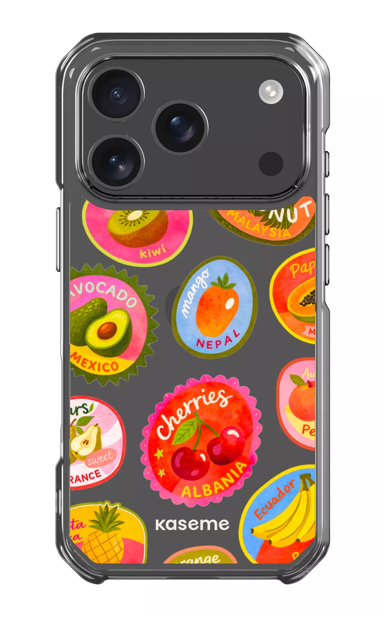 iPhone 17 Pro Clear Case Frutti Clear Case -