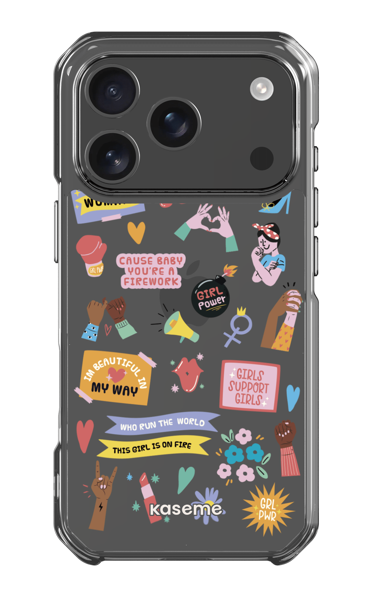 iPhone 17 Pro Clear Case Girl Boss Clear Case -