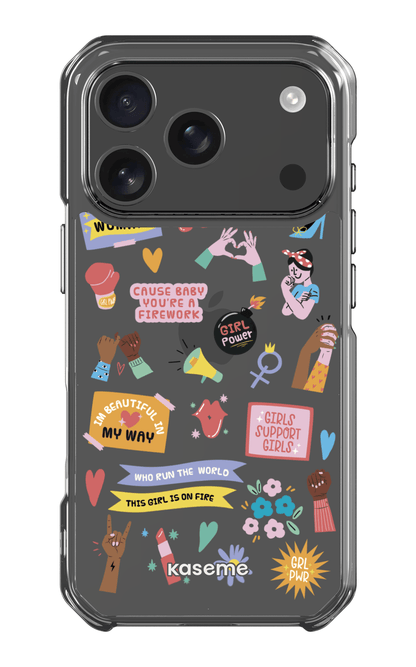 iPhone 17 Pro Clear Case Girl Boss Clear Case -