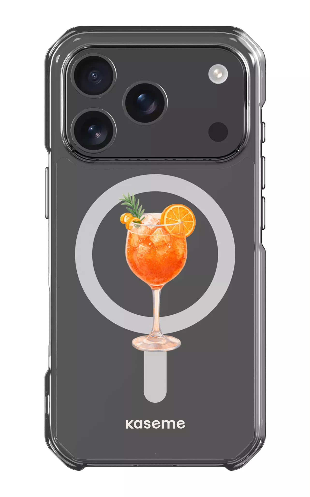 iPhone 17 Pro Clear Case Magsafe Aperol Sunset Clear Case -
