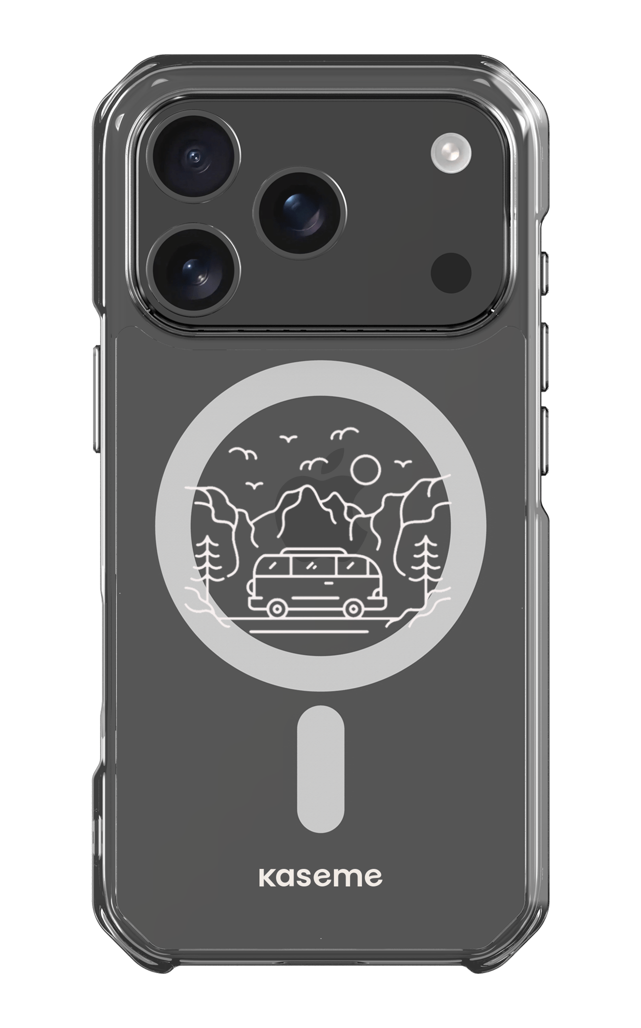 iPhone 17 Pro Clear Case Magsafe Camp Life Clear Case -