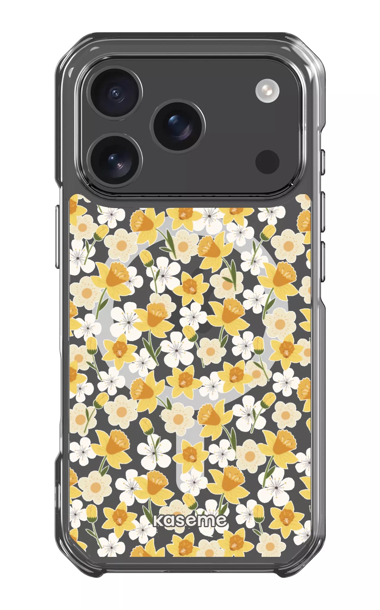 iPhone 17 Pro Clear Case Magsafe Daffodil Clear Case -