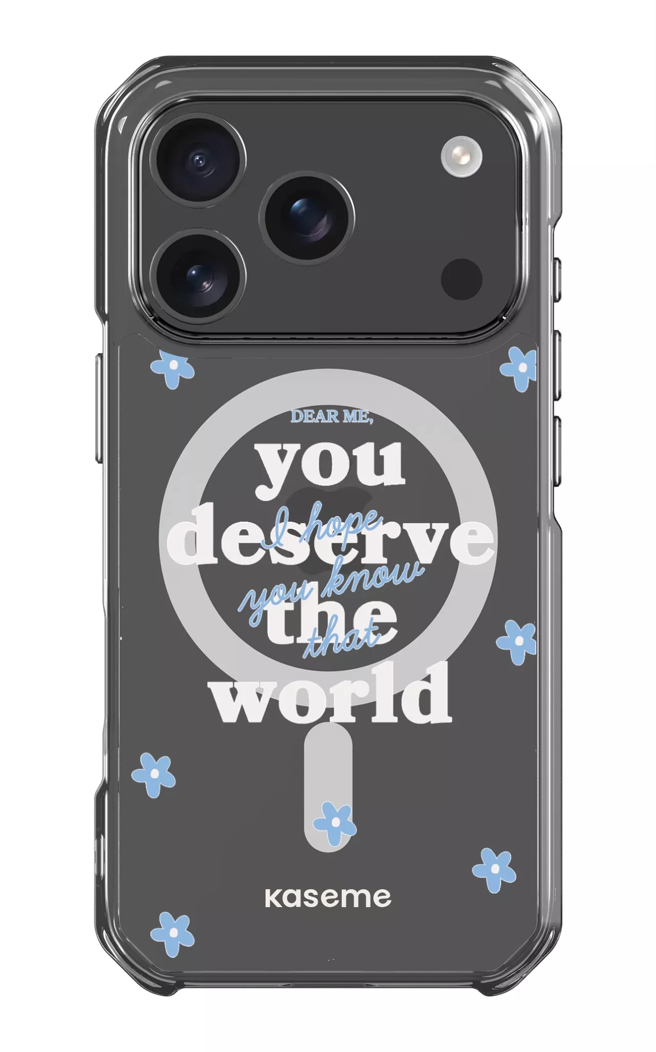 iPhone 17 Pro Clear Case Magsafe Dear Me Clear Case -