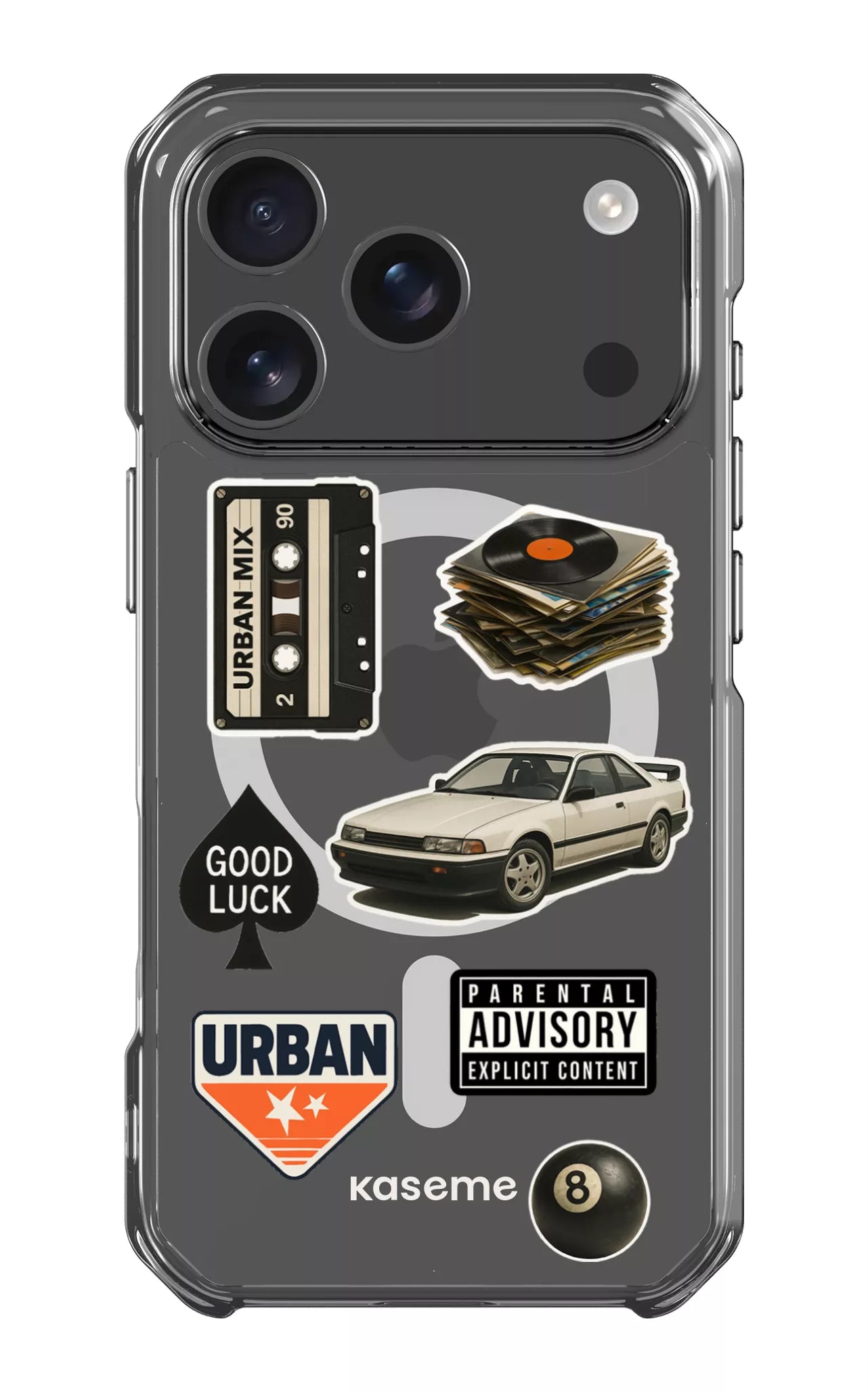 iPhone 17 Pro Clear Case Magsafe Downtown Clear Case -