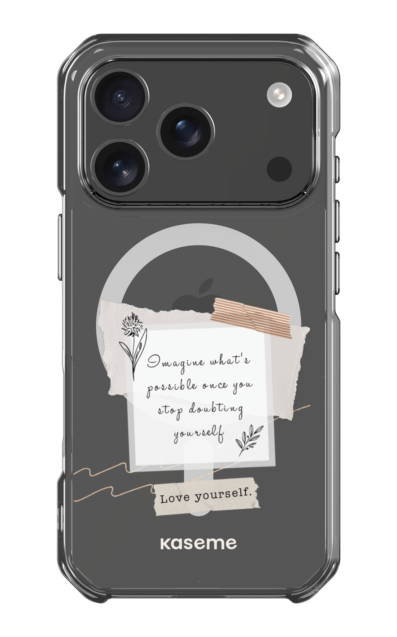 iPhone 17 Pro Clear Case Magsafe Faith Clear Case -