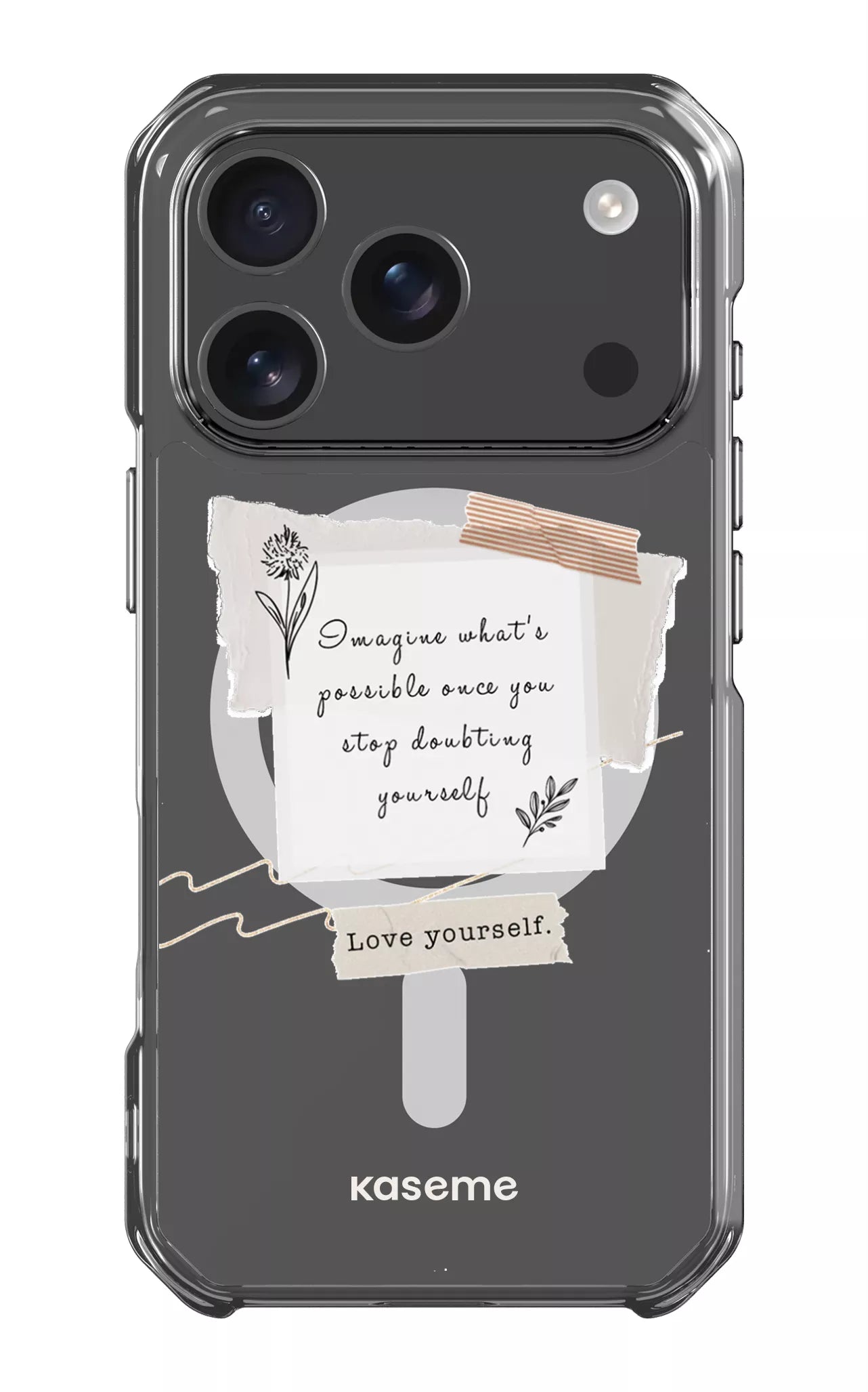 iPhone 17 Pro Clear Case Magsafe Faith Clear Case -