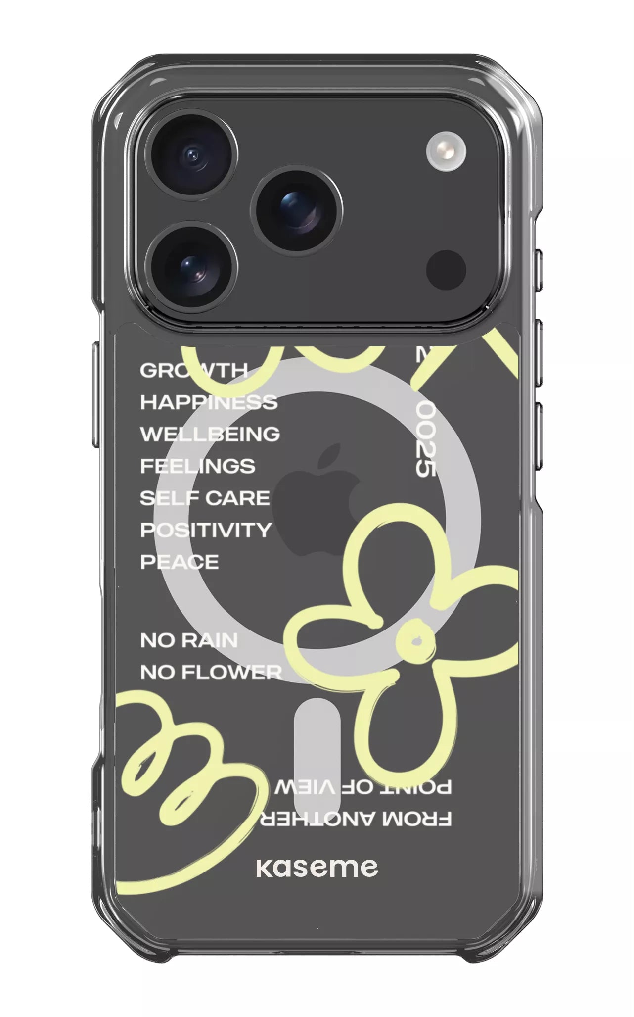iPhone 17 Pro Clear Case Magsafe Feelings Clear Case -
