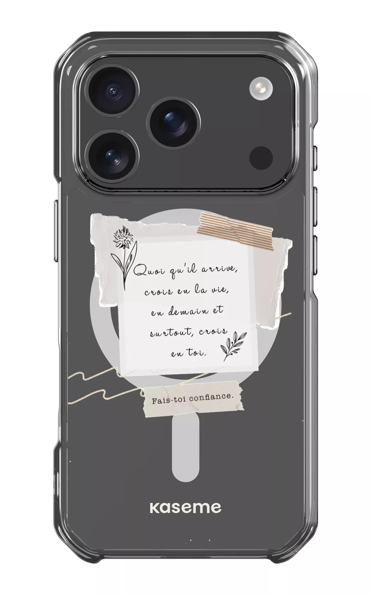 iPhone 17 Pro Clear Case Magsafe Foi Clear Case -