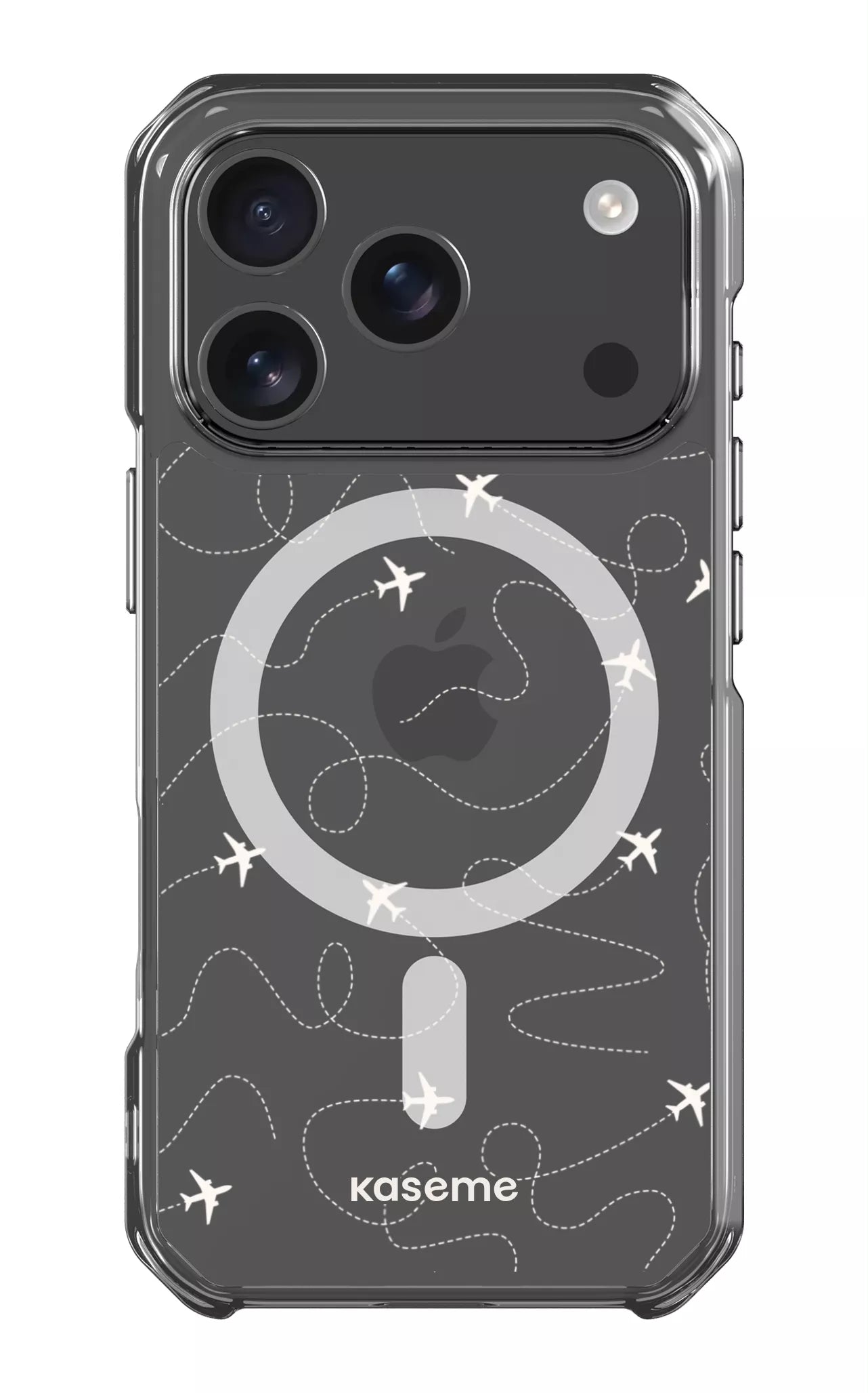 iPhone 17 Pro Clear Case Magsafe Globetrotter Clear Case -