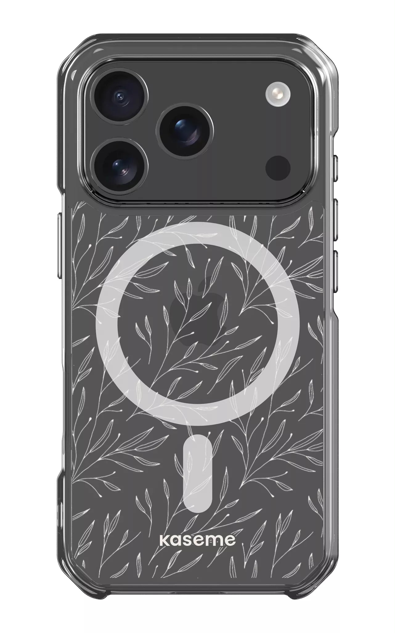 iPhone 17 Pro Clear Case Magsafe Hibiscus Clear Case -
