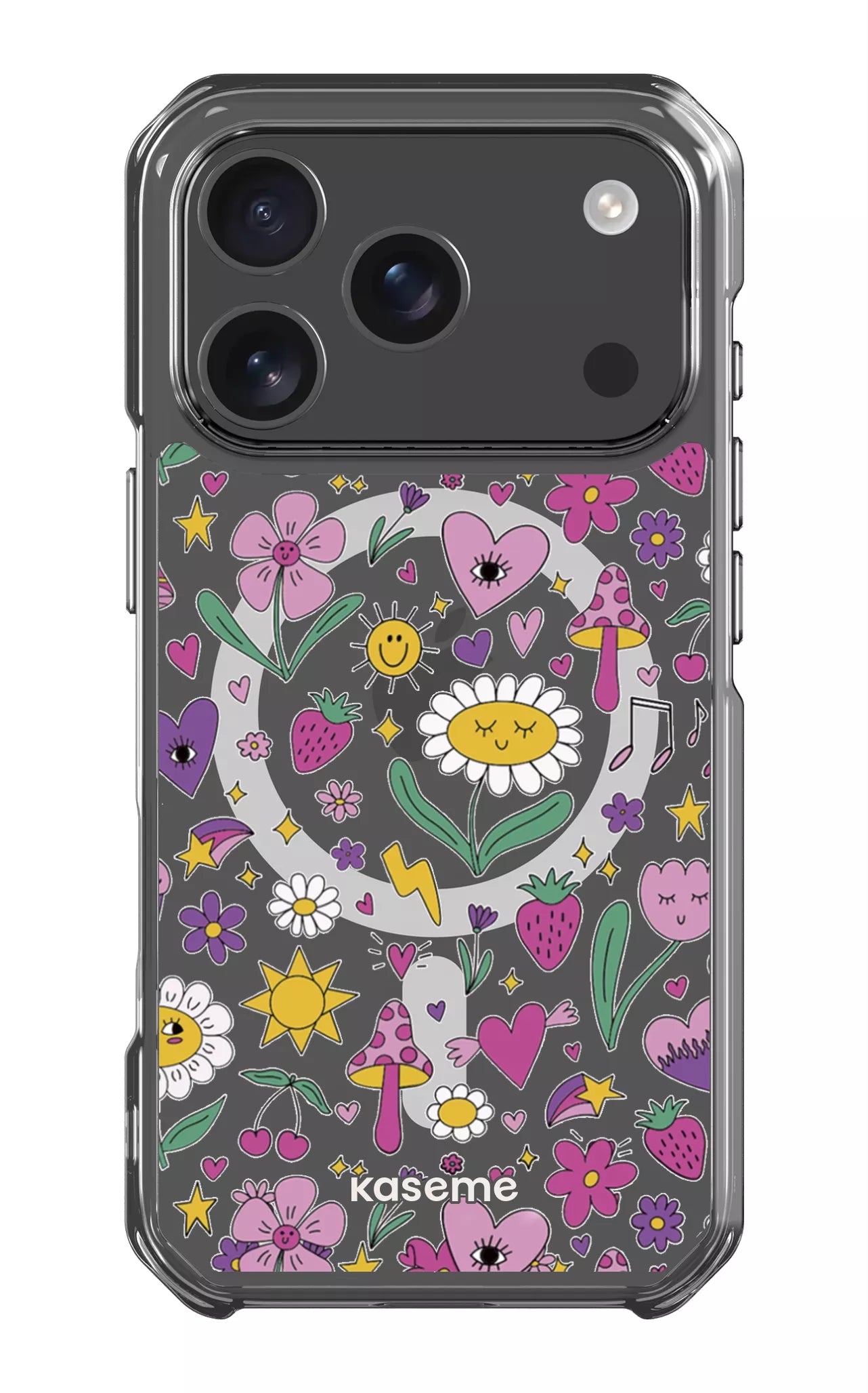 iPhone 17 Pro Clear Case Magsafe Hypnotize Clear Case -