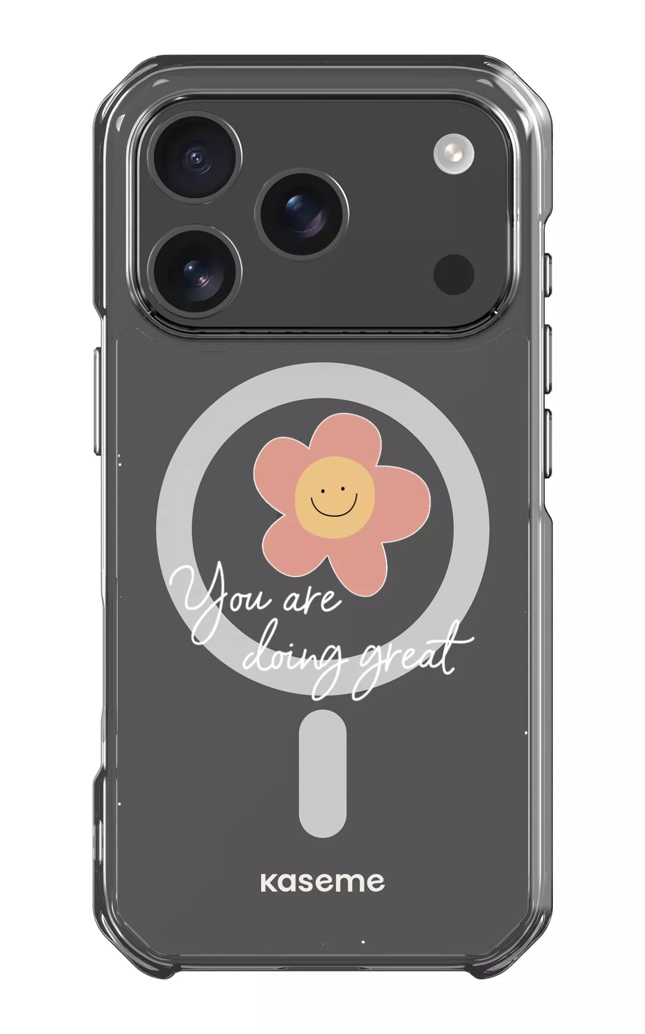 iPhone 17 Pro Clear Case Magsafe Keep going Clear Case -