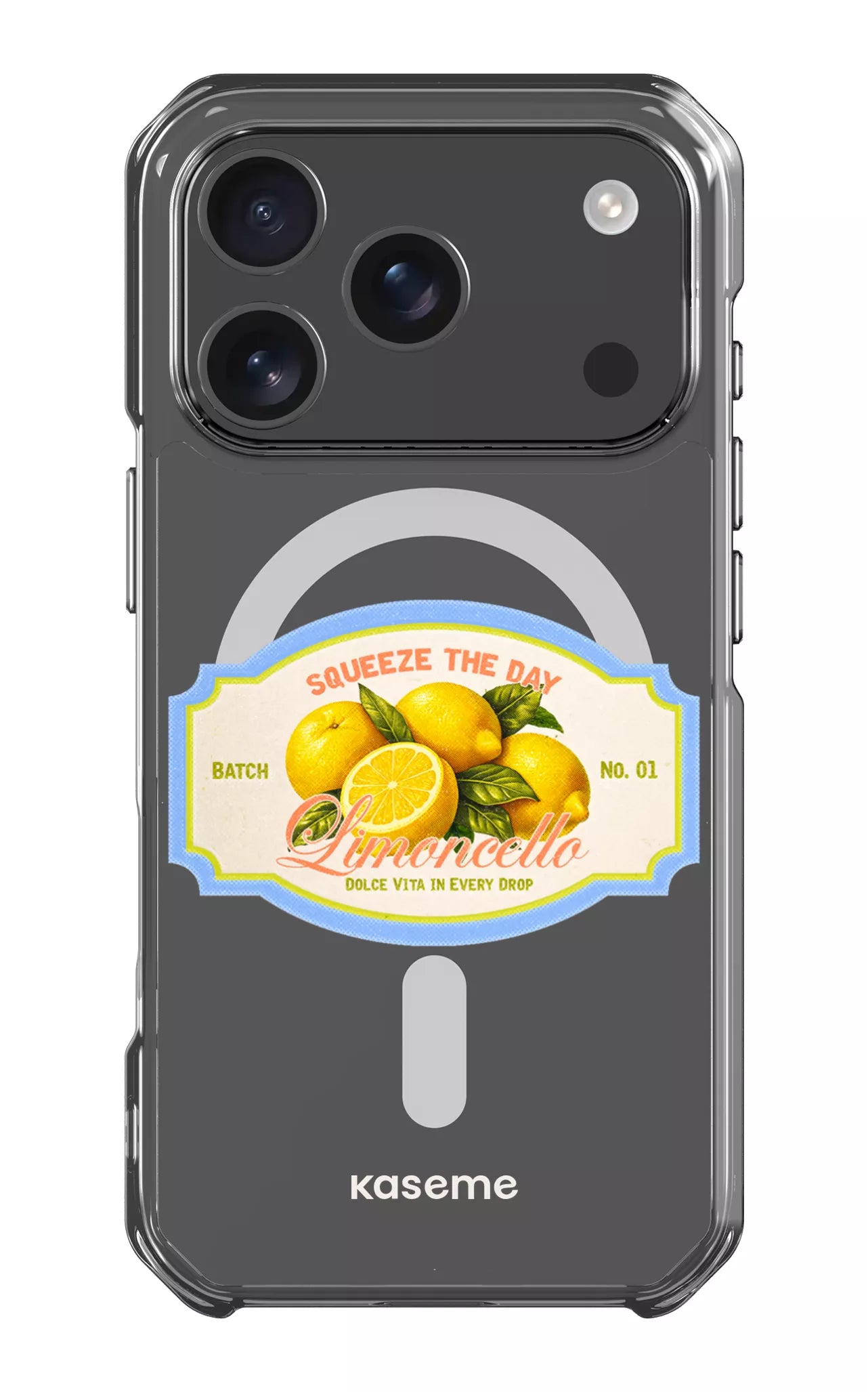 iPhone 17 Pro Clear Case Magsafe Limoncello Clear Case -