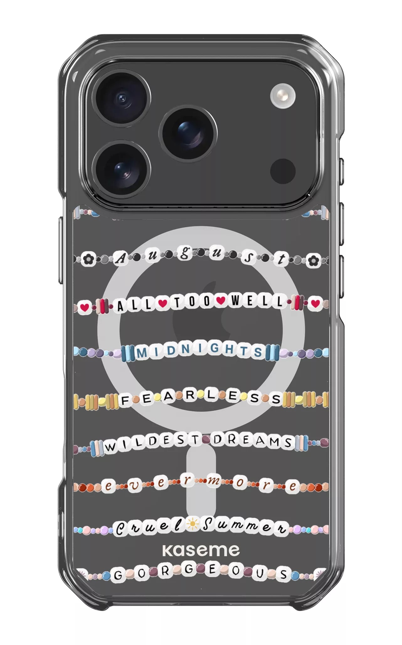 iPhone 17 Pro Clear Case Magsafe Love Story Clear Case -