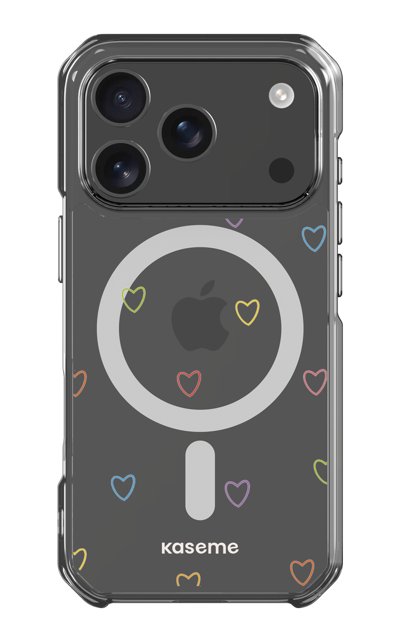 iPhone 17 Pro Clear Case Magsafe Love Wins Clear Case -