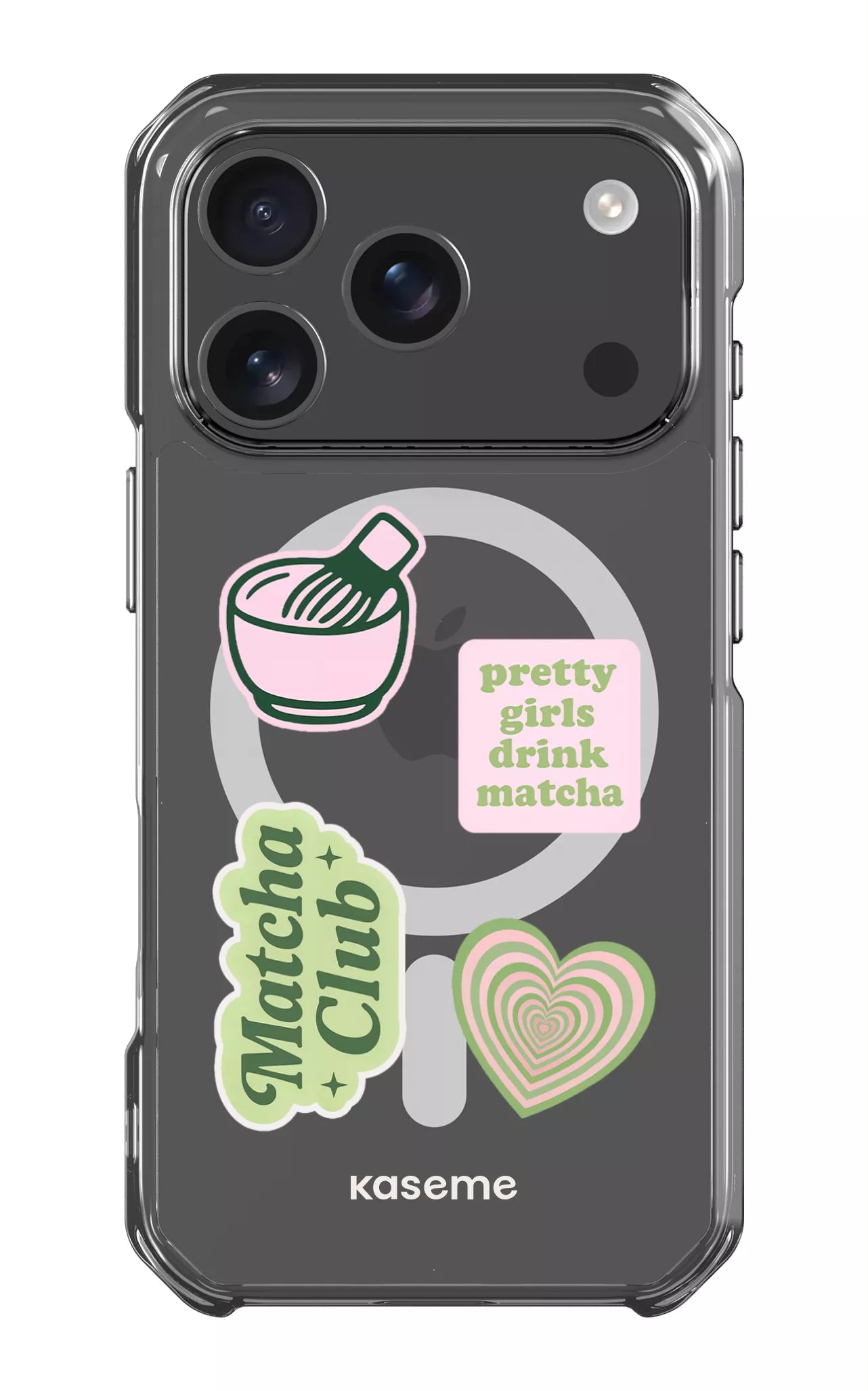 iPhone 17 Pro Clear Case Magsafe Matcha Clear Case -