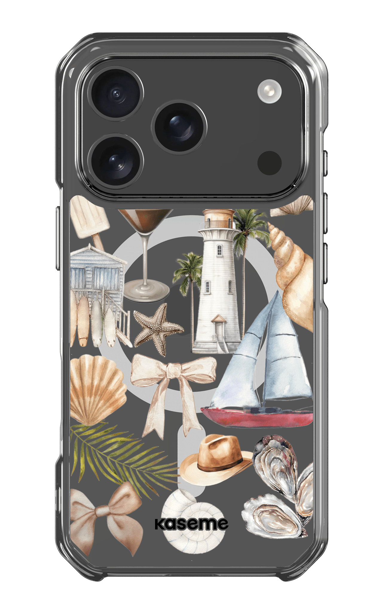 iPhone 17 Pro Clear Case Magsafe Riviera Clear Case -