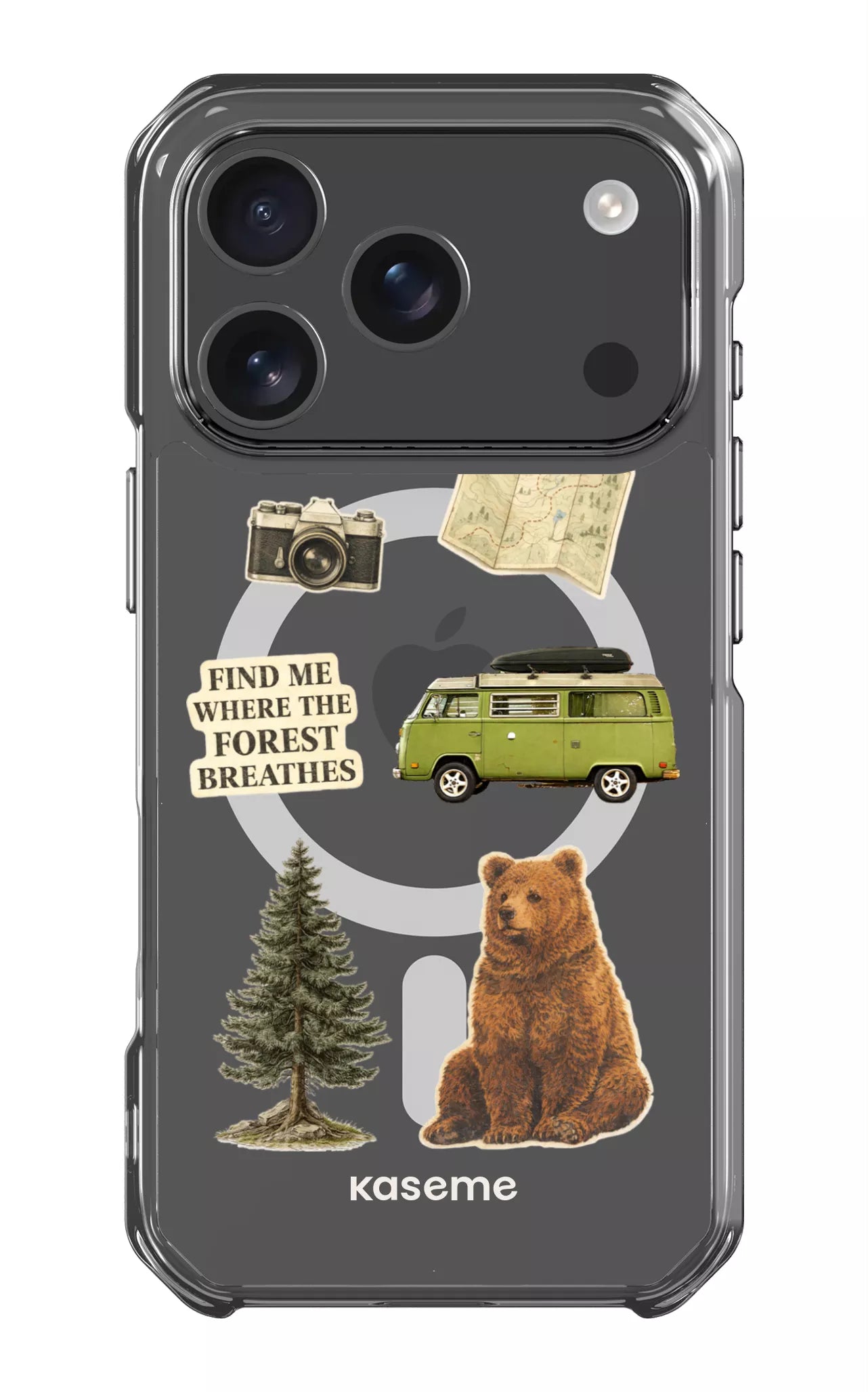 iPhone 17 Pro Clear Case Magsafe Roamer Clear Case -