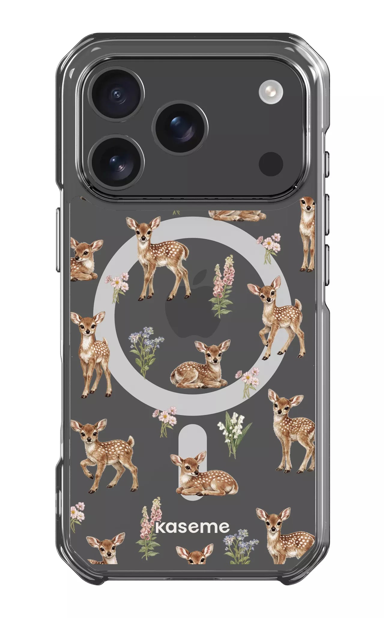 iPhone 17 Pro Clear Case Magsafe Sweet Bambi Clear Case -
