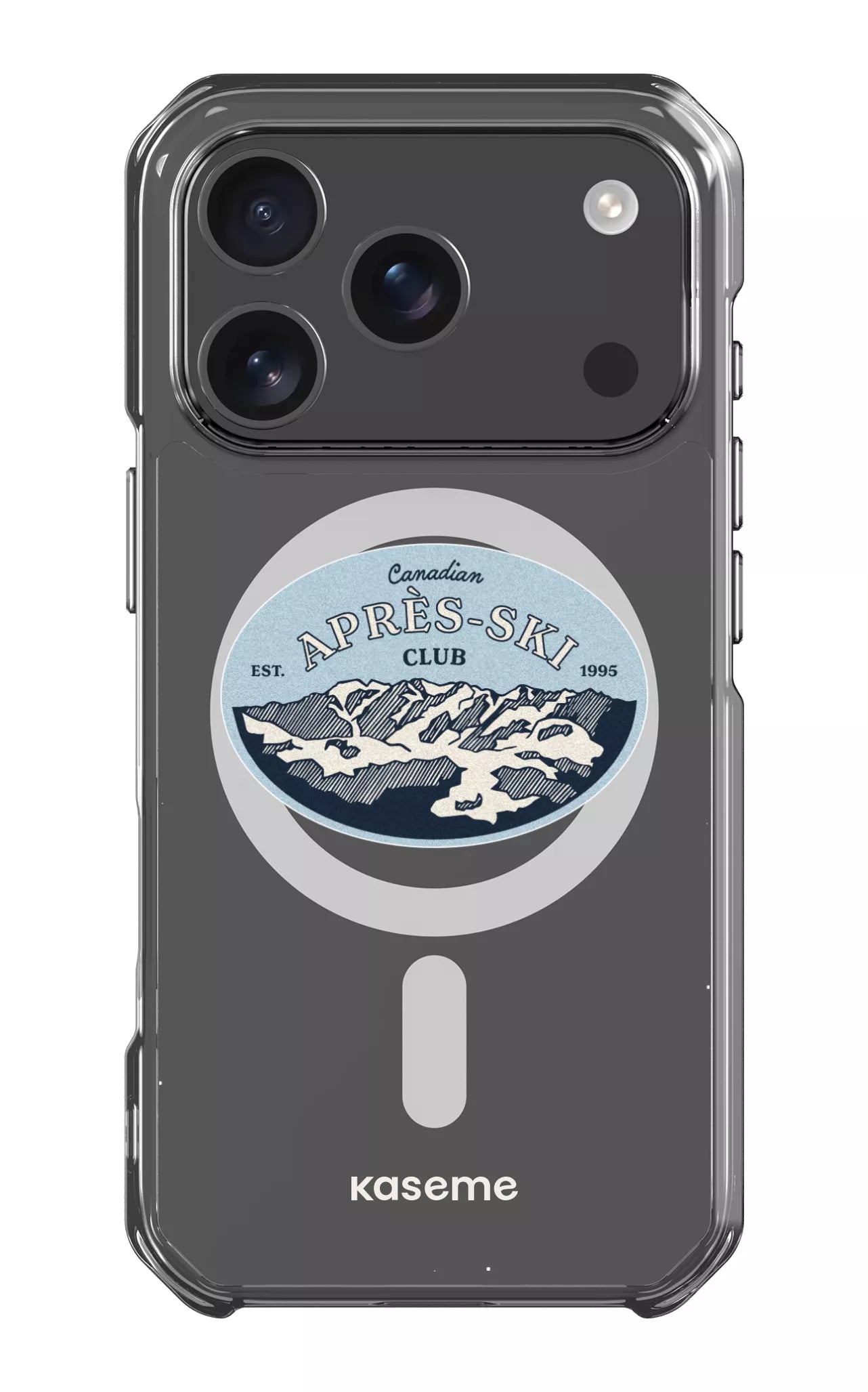 iPhone 17 Pro Clear Case Magsafe Whistler Clear Case -