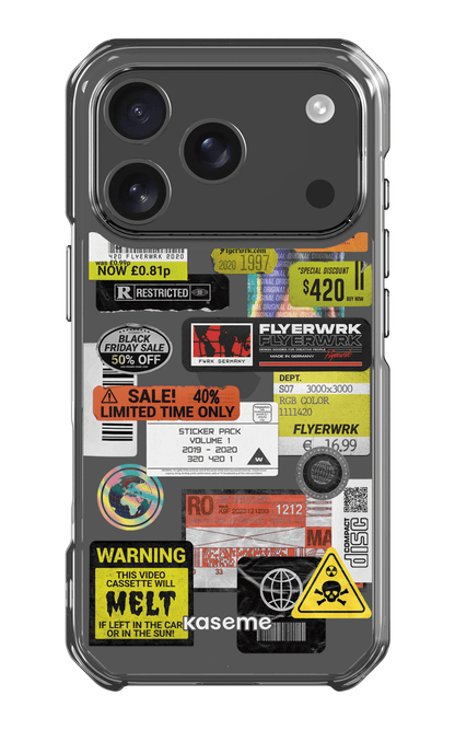 iPhone 17 Pro Clear Case Melt Clear Case -