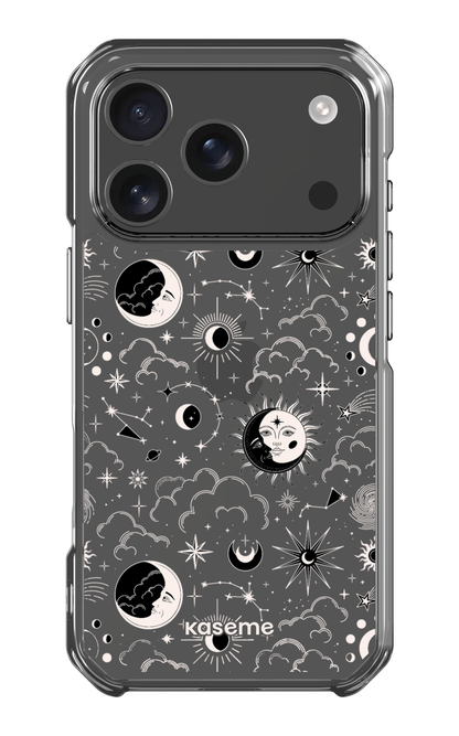 iPhone 17 Pro Clear Case Milky Way Black Clear Case -