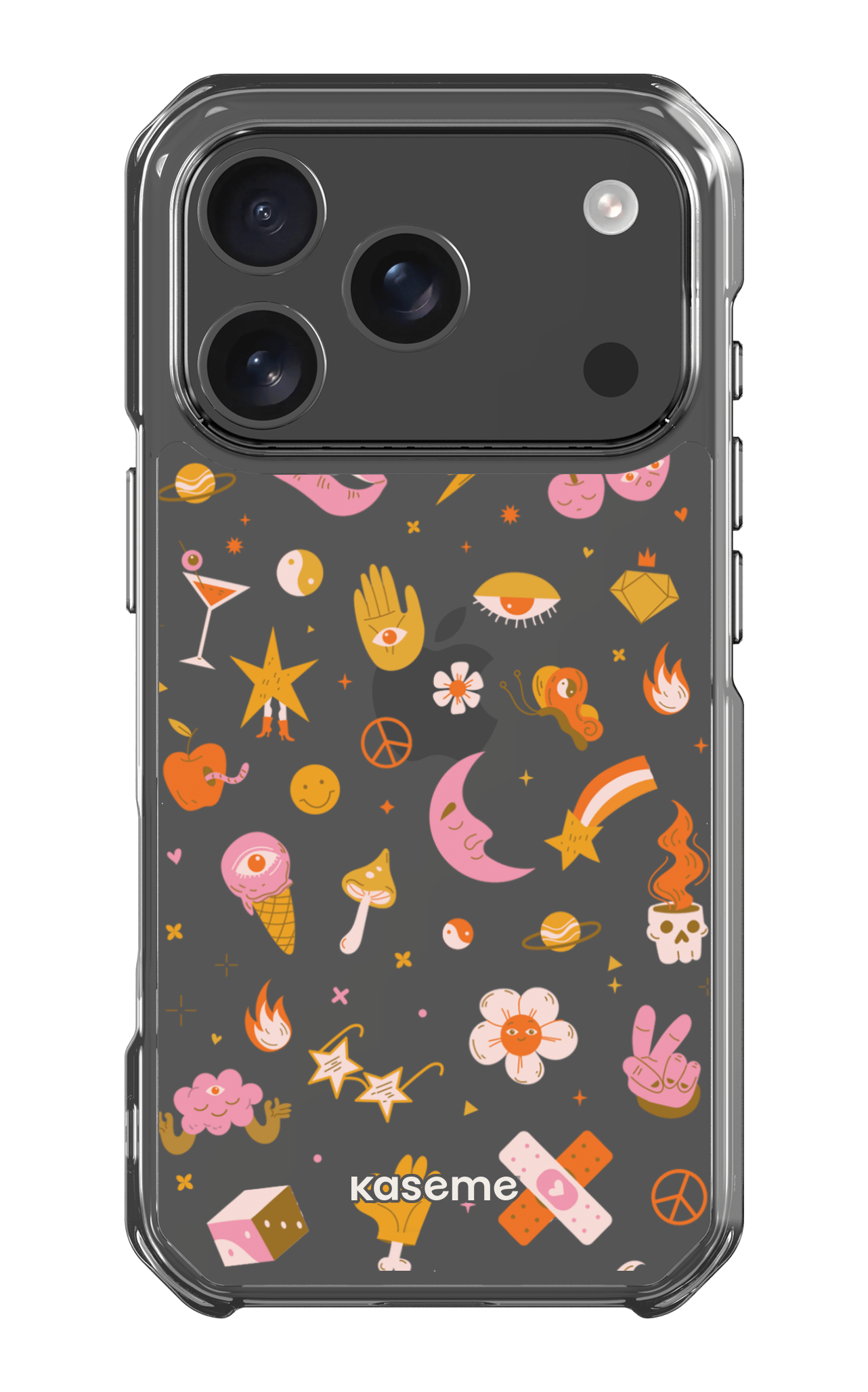 iPhone 17 Pro Clear Case Psycho Clear Case -