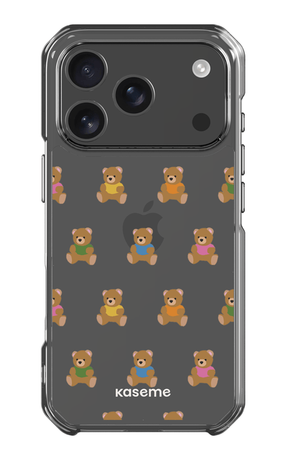 iPhone 17 Pro Clear Case Teddy Clear Case -