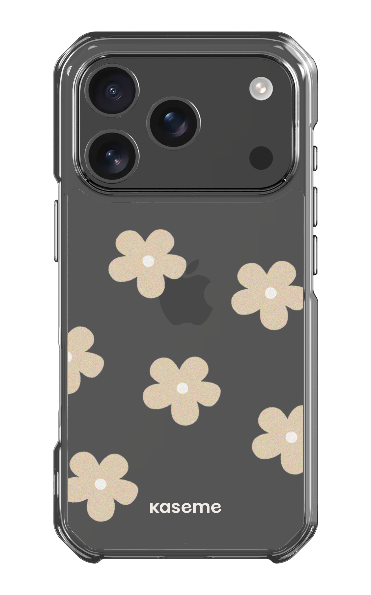 iPhone 17 Pro Clear Case Woodstock Beige Clear Case -