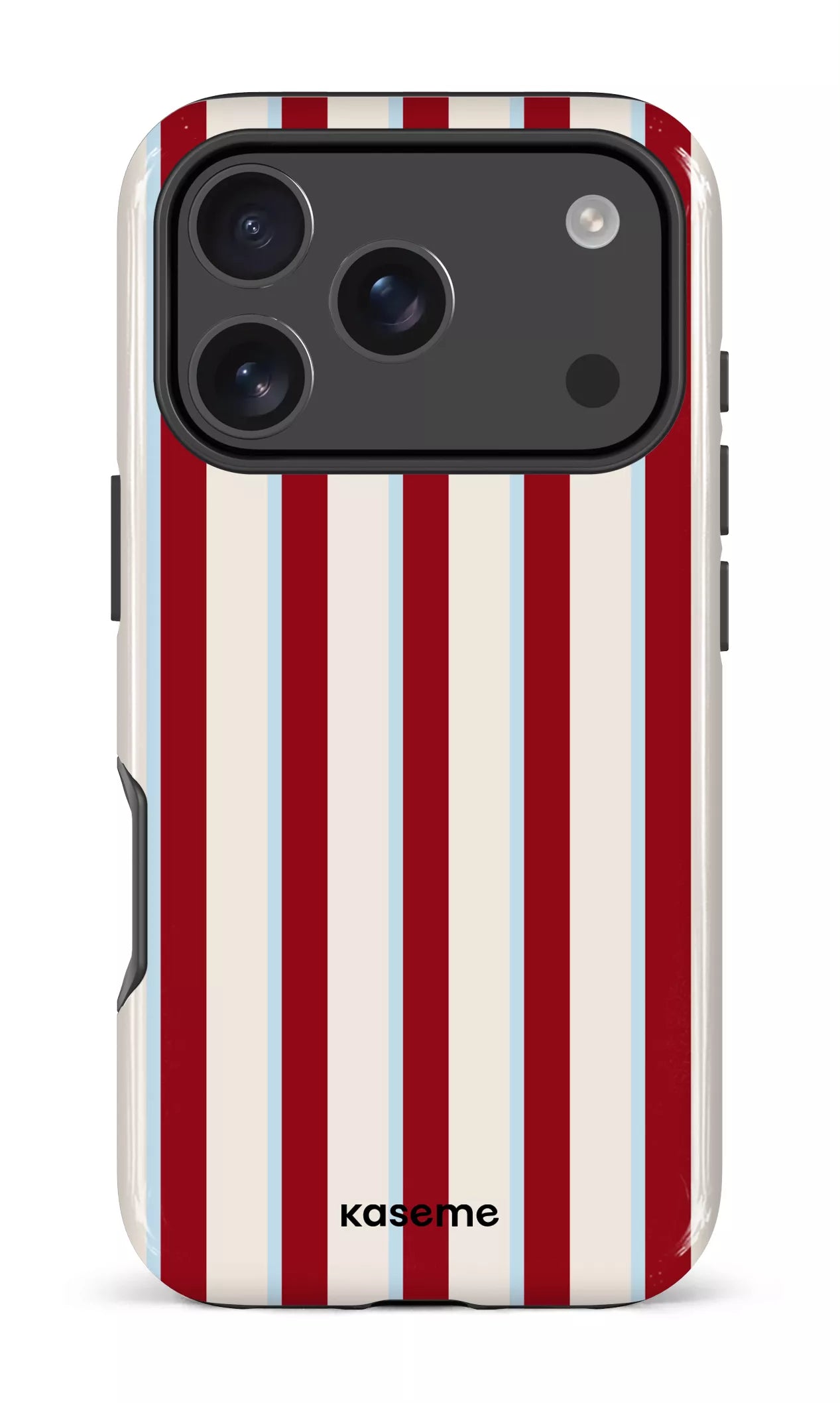 iPhone 17 Pro Impact Case Berry Lane Red & Blue -