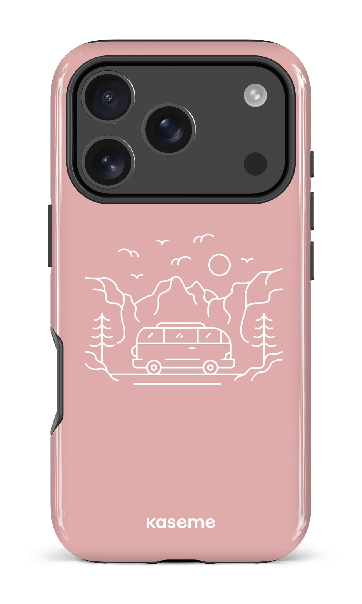 iPhone 17 Pro Impact Case Camp life pink -