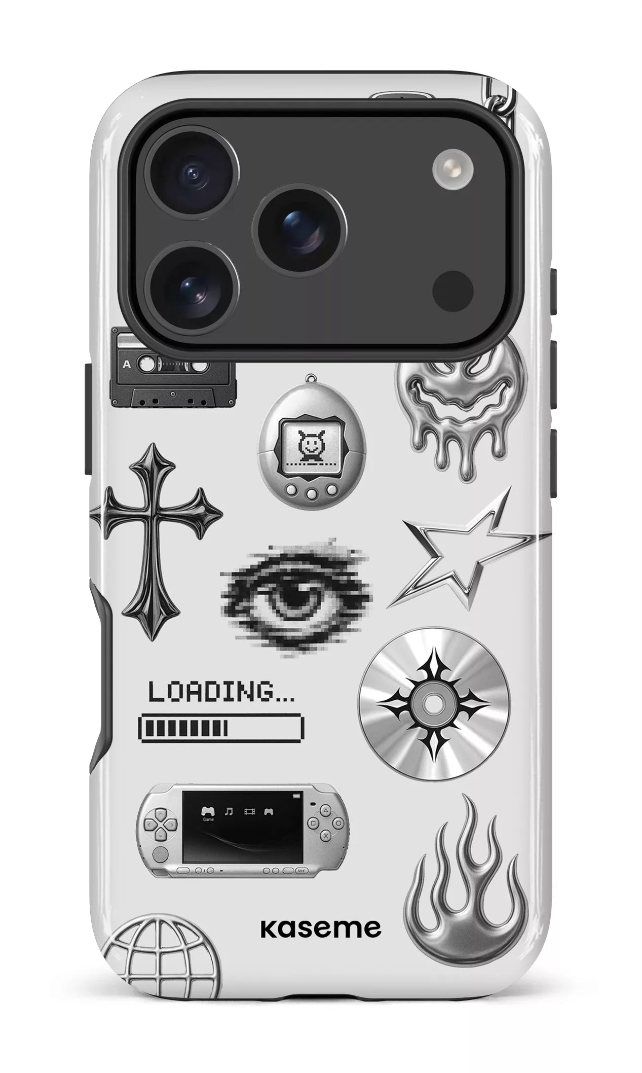 iPhone 17 Pro Impact Case Chrome -