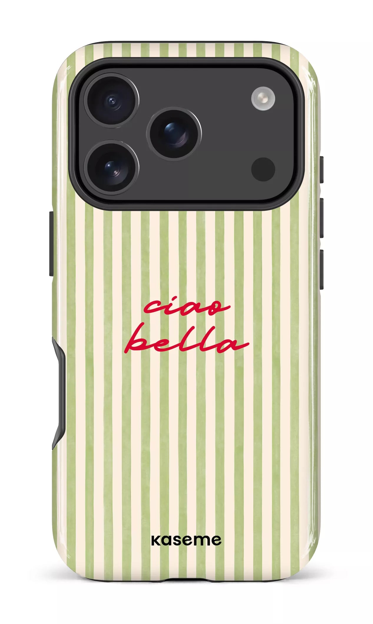 iPhone 17 Pro Impact Case Ciao Bella Green -