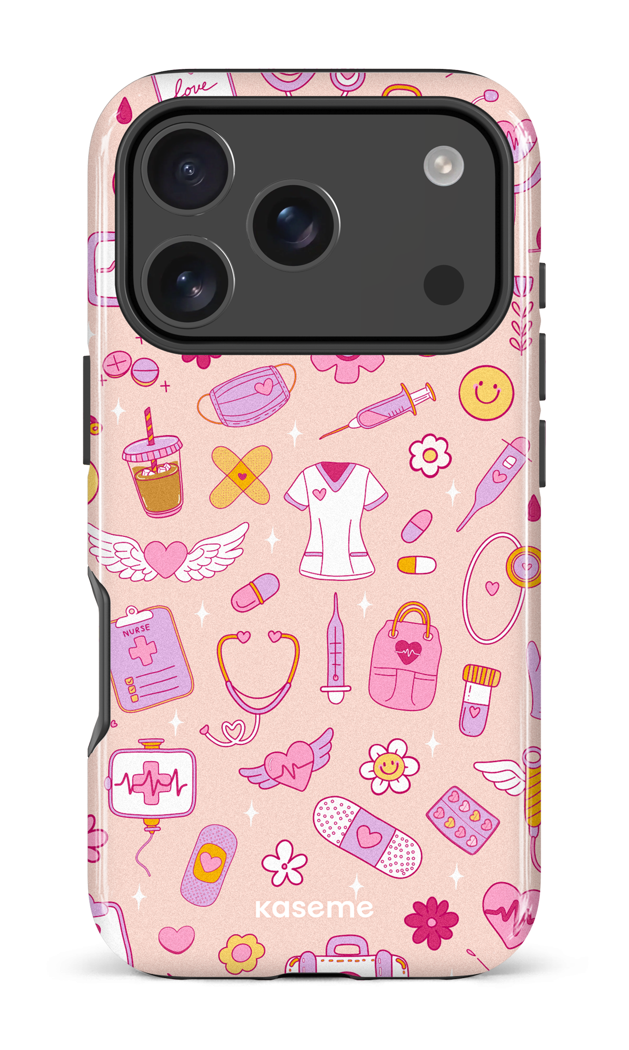 iPhone 17 Pro Impact Case Code Pink -