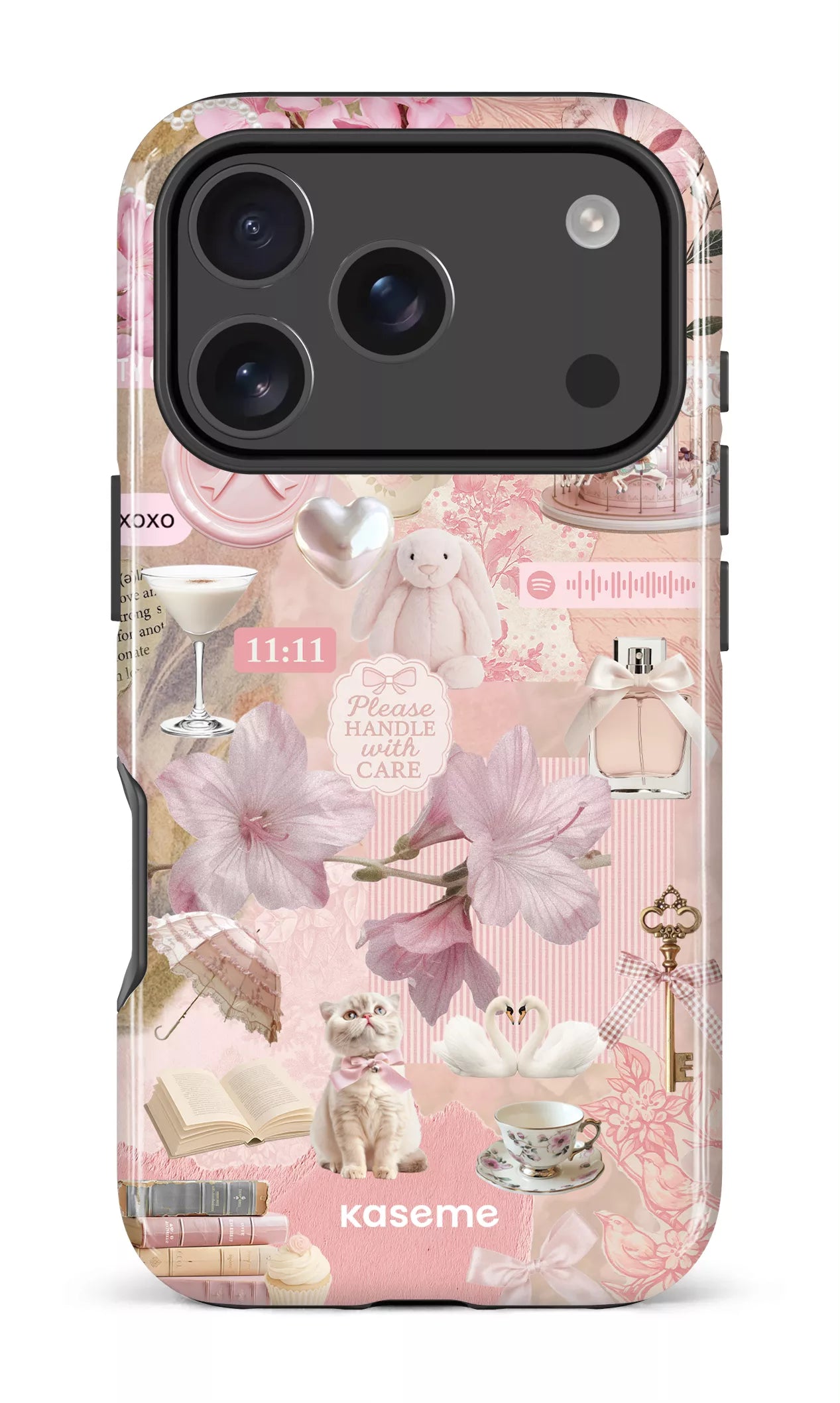 iPhone 17 Pro Impact Case Coquette Diary -