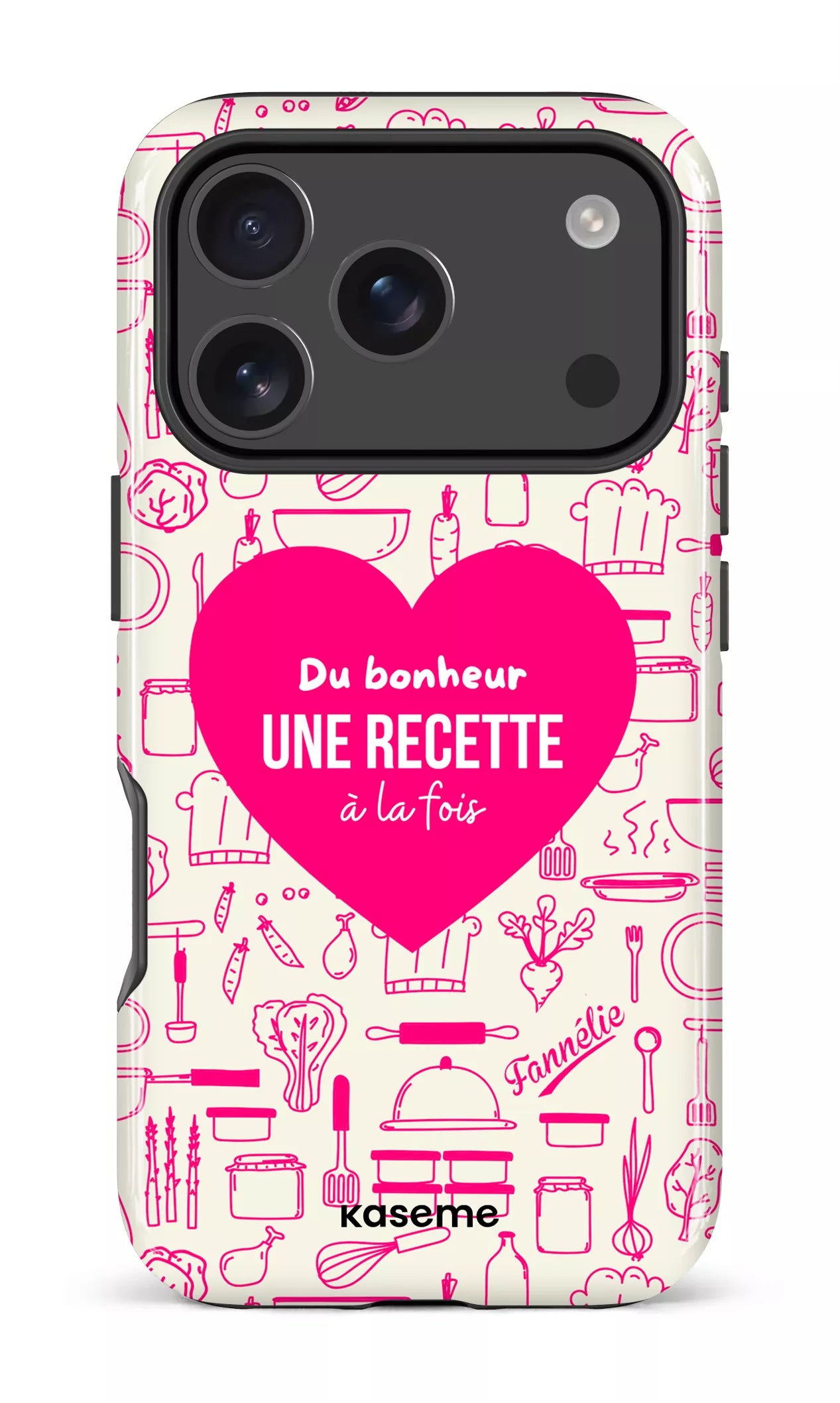 iPhone 17 Pro Impact Case Du bonheur une recette à la fois -
