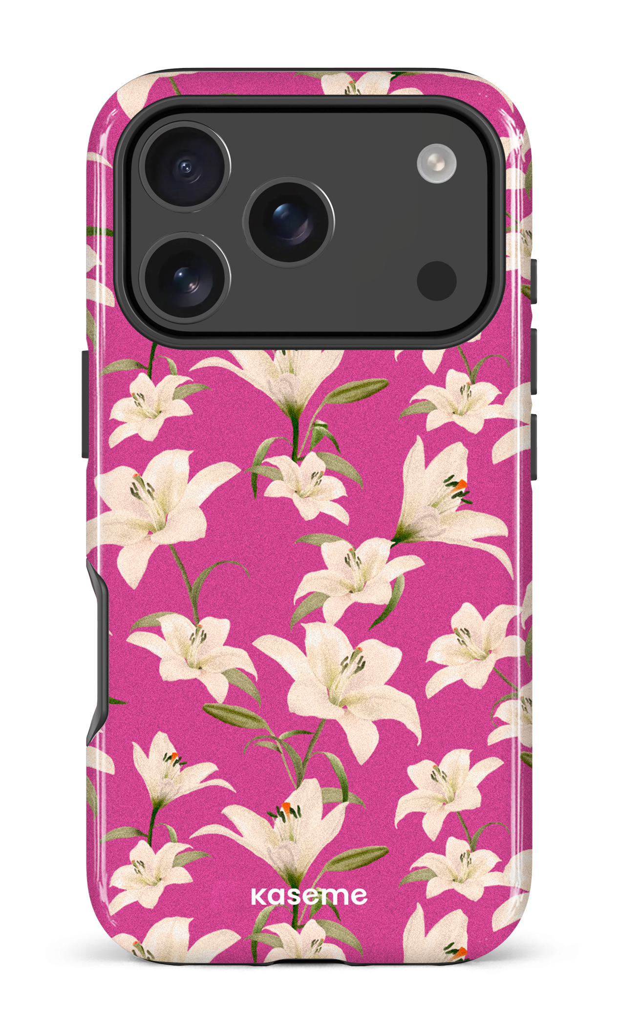 iPhone 17 Pro Impact Case Eleanor Raspberry -
