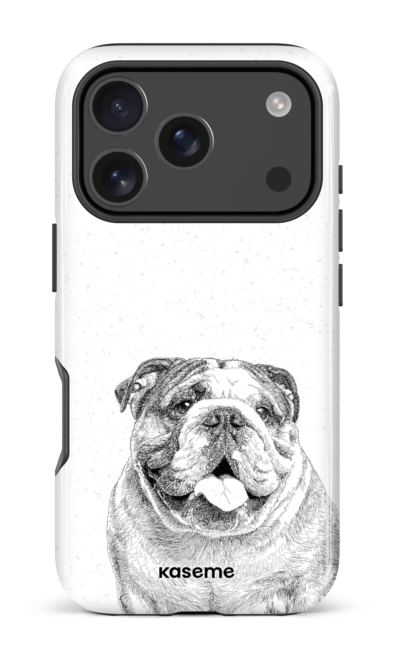 iPhone 17 Pro Impact Case English Bulldog -