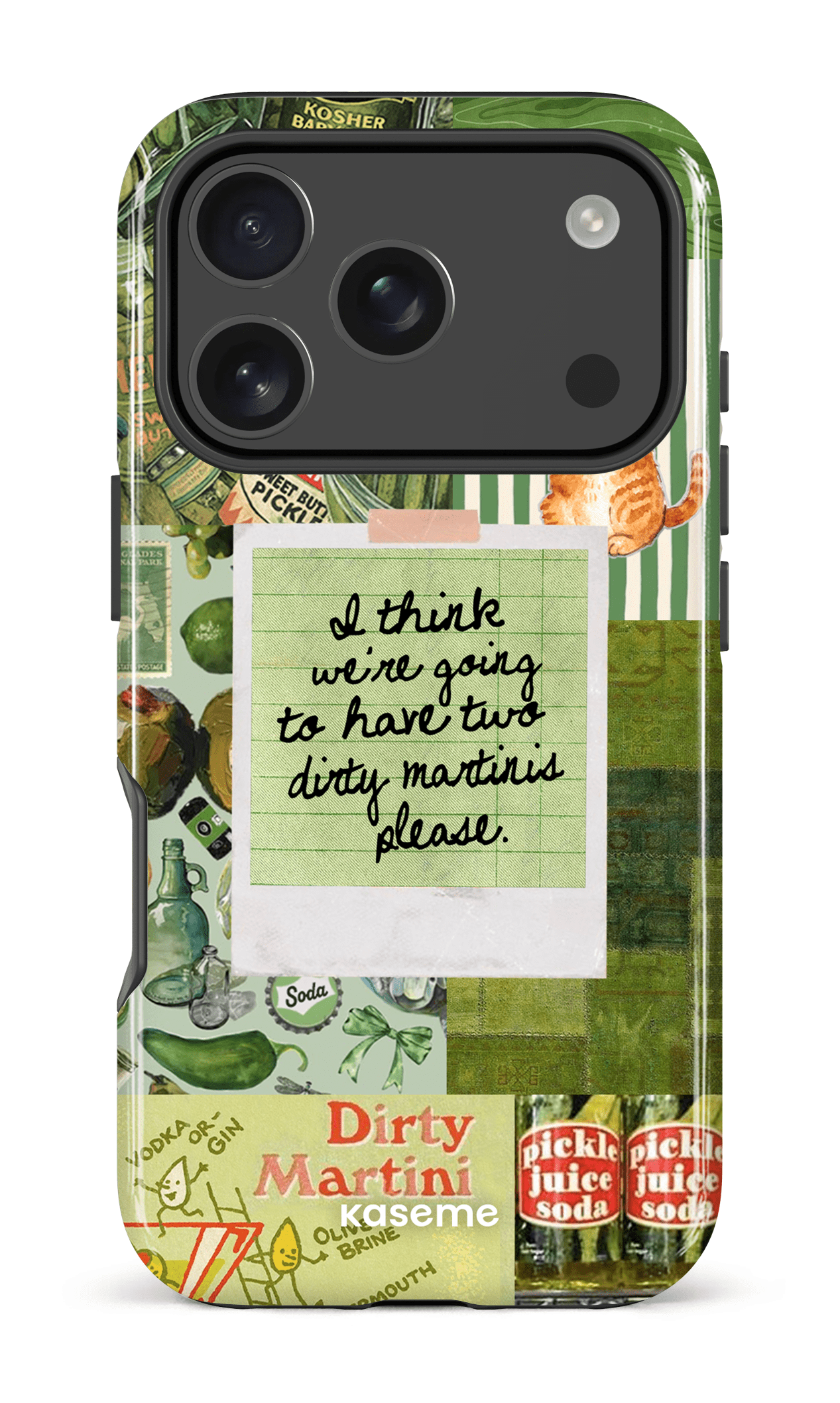 iPhone 17 Pro Impact Case Green Hour -