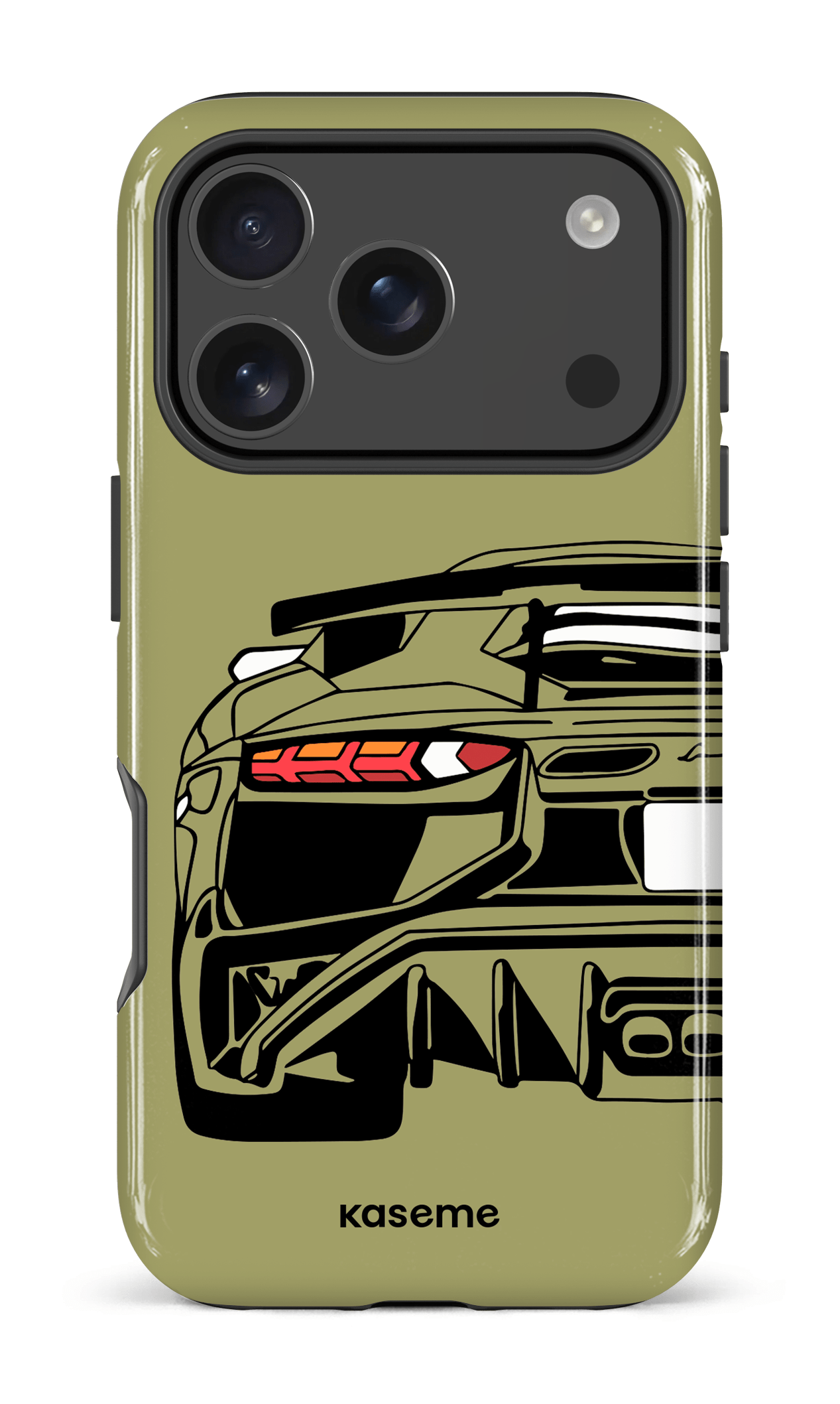 iPhone 17 Pro Impact Case Lambo Green -