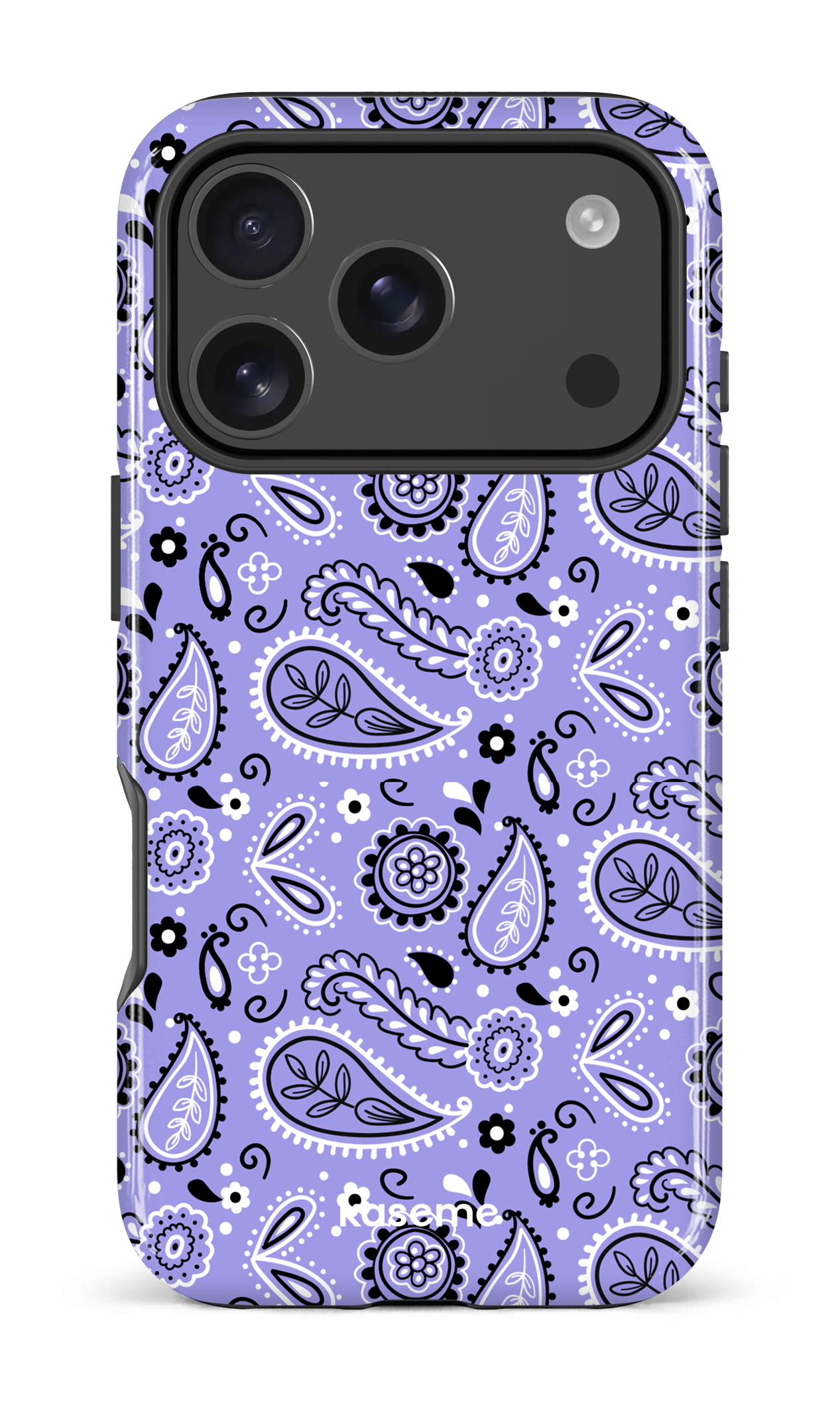 iPhone 17 Pro Impact Case Paisley Purple -