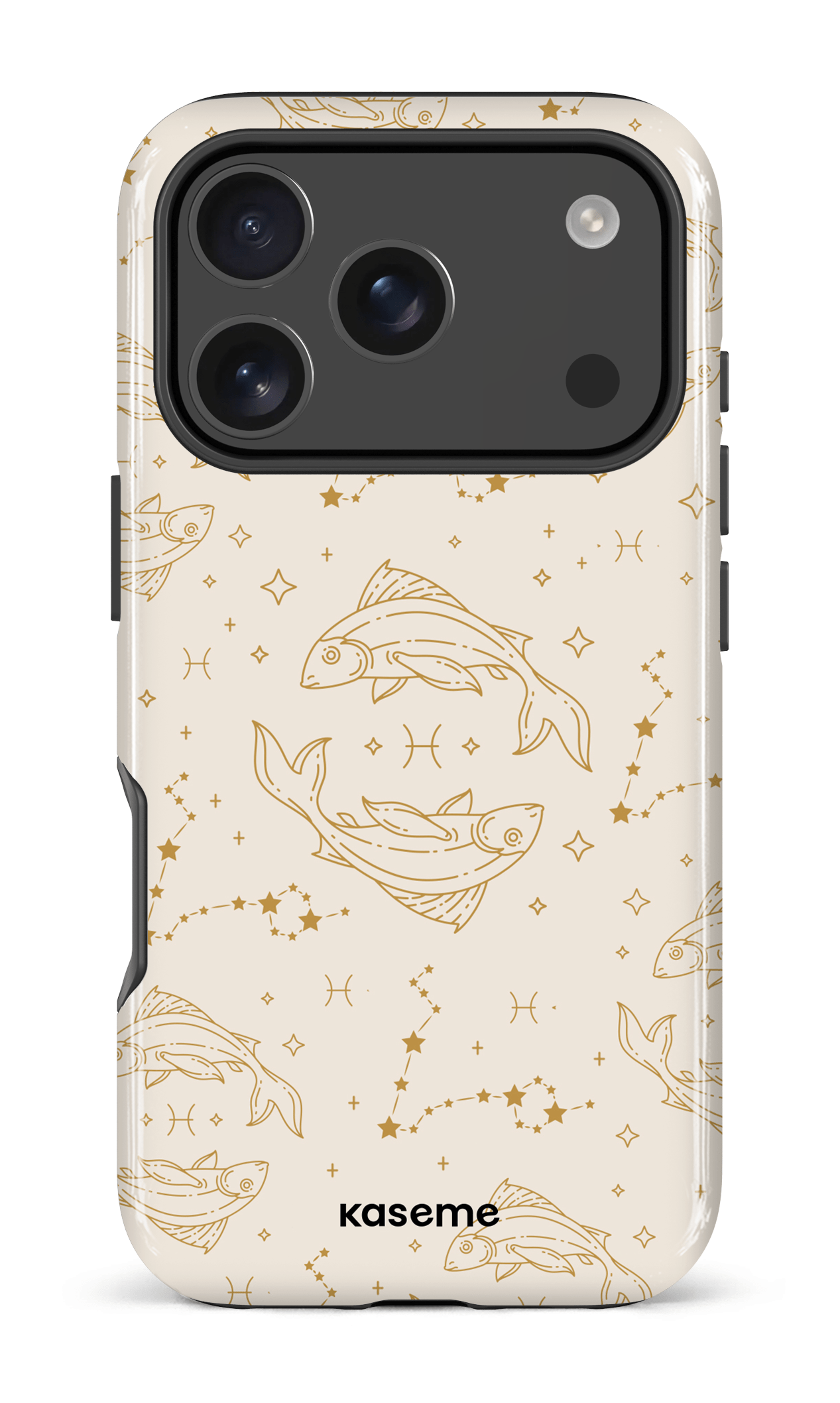 iPhone 17 Pro Impact Case Pisces Beige -
